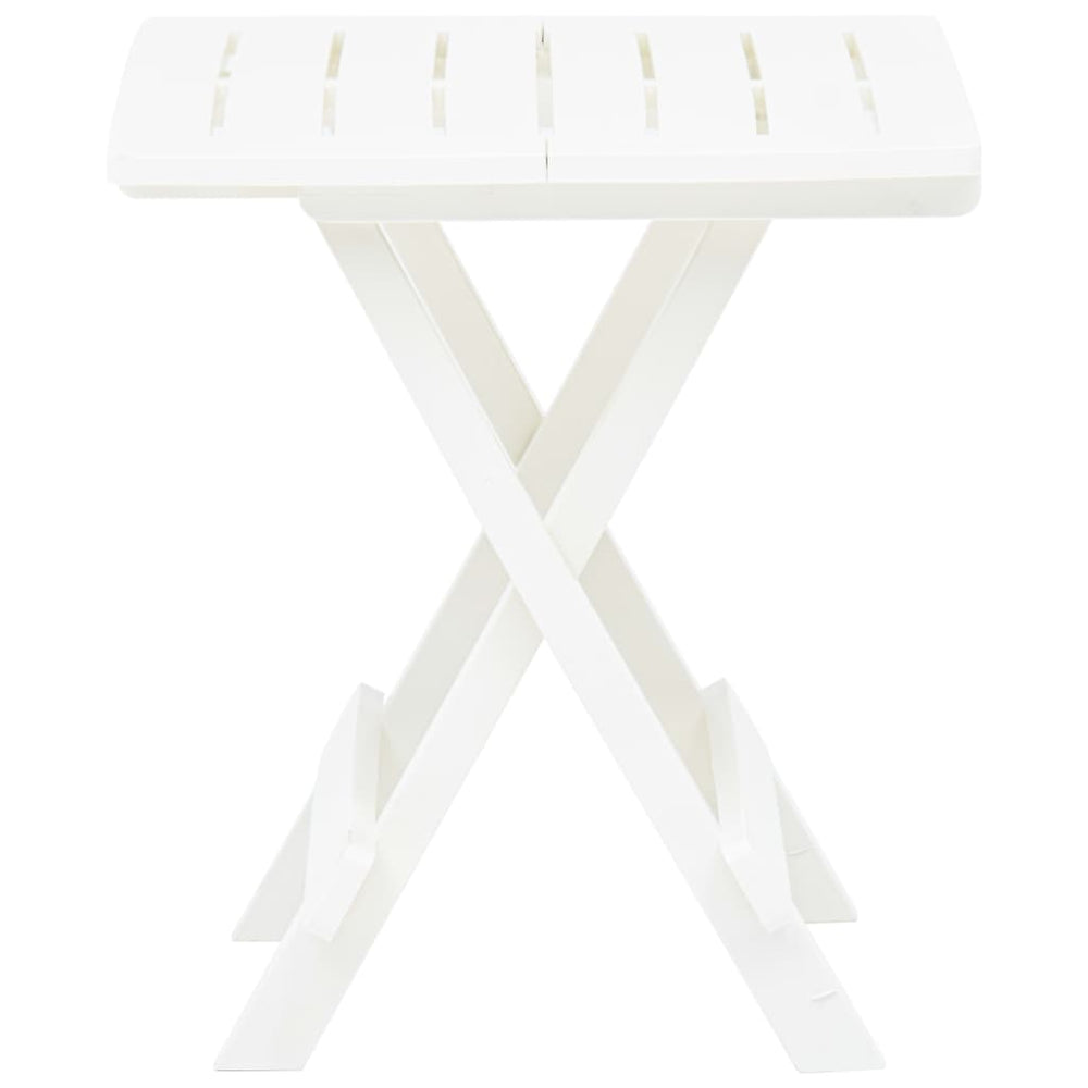 vidaXL Folding Garden Table Plastic Outdoor Patio Dining Dinner Multi Colors
