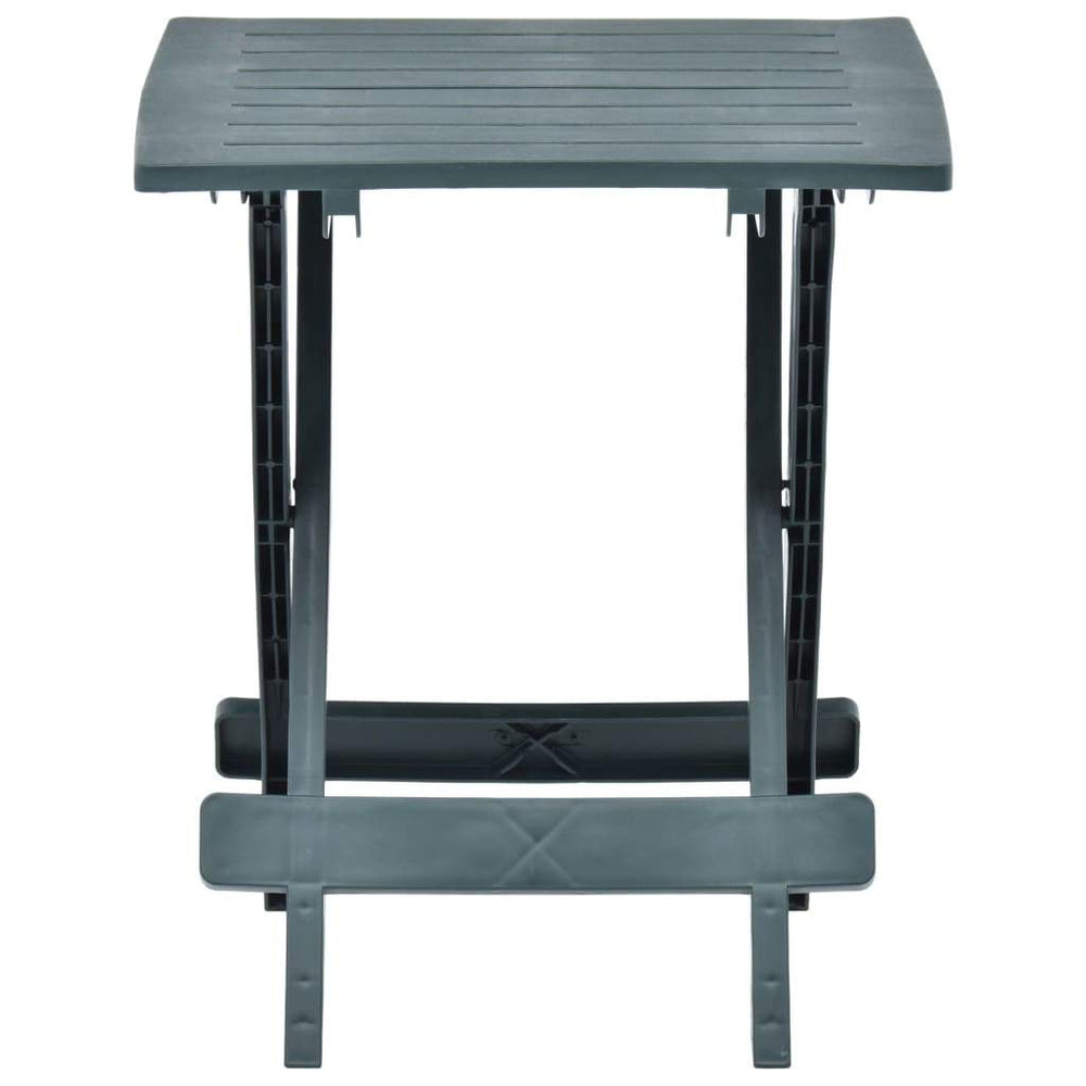 vidaXL Folding Garden Table Plastic Outdoor Patio Dining Dinner Multi Colors