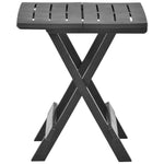 vidaXL Folding Garden Table Plastic Outdoor Patio Dining Dinner Multi Colors