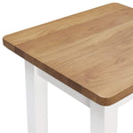 Bar Stools 2 pcs Solid Oak Wood.