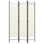 vidaXL 3/4/5/6x Panel Room Divider Folding Screen Furniture Multi Colors