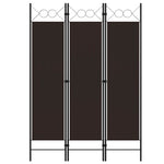vidaXL 3/4/5/6x Panel Room Divider Folding Screen Furniture Multi Colors