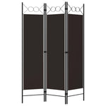 vidaXL 3/4/5/6x Panel Room Divider Folding Screen Furniture Multi Colors