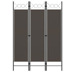 vidaXL 3/4/5/6x Panel Room Divider Folding Screen Furniture Multi Colors