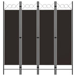 vidaXL 3/4/5/6x Panel Room Divider Folding Screen Furniture Multi Colors