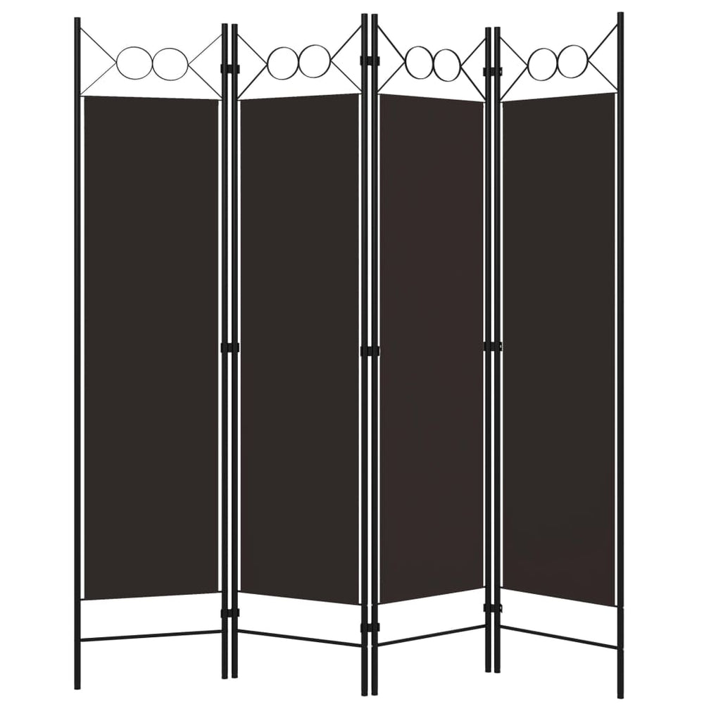 vidaXL 3/4/5/6x Panel Room Divider Folding Screen Furniture Multi Colors