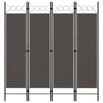 vidaXL 3/4/5/6x Panel Room Divider Folding Screen Furniture Multi Colors