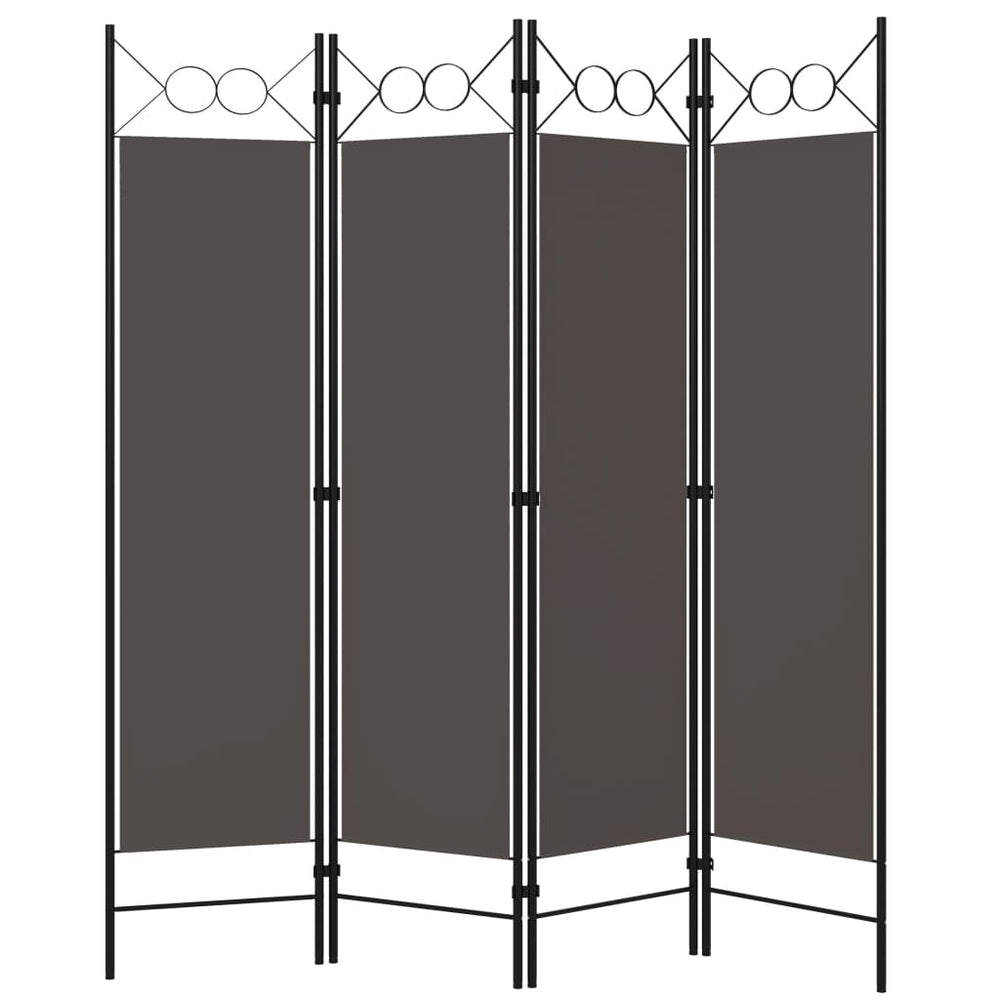 vidaXL 3/4/5/6x Panel Room Divider Folding Screen Furniture Multi Colors