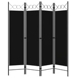 vidaXL 3/4/5/6x Panel Room Divider Folding Screen Furniture Multi Colors