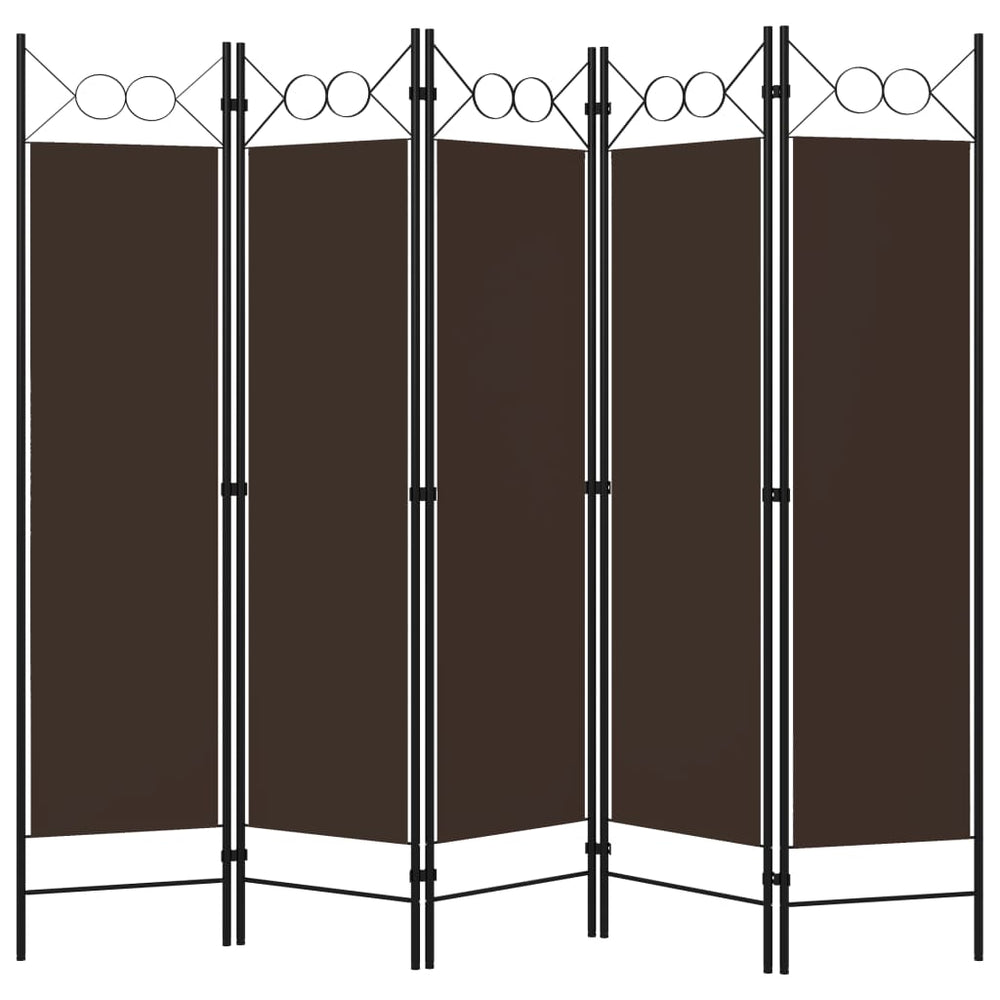 vidaXL 3/4/5/6x Panel Room Divider Folding Screen Furniture Multi Colors