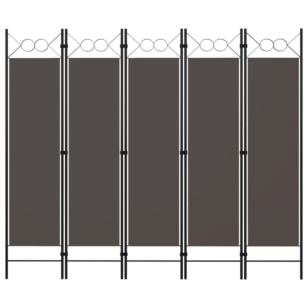 vidaXL 3/4/5/6x Panel Room Divider Folding Screen Furniture Multi Colors