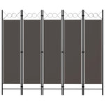 vidaXL 3/4/5/6x Panel Room Divider Folding Screen Furniture Multi Colors