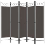 vidaXL 3/4/5/6x Panel Room Divider Folding Screen Furniture Multi Colors