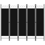 vidaXL 3/4/5/6x Panel Room Divider Folding Screen Furniture Multi Colors