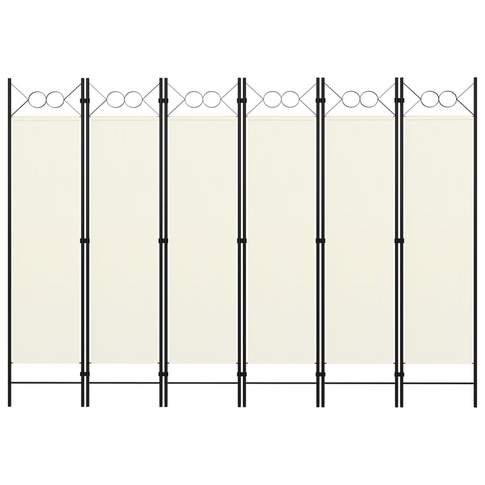 vidaXL 3/4/5/6x Panel Room Divider Folding Screen Furniture Multi Colors