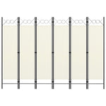 vidaXL 3/4/5/6x Panel Room Divider Folding Screen Furniture Multi Colors