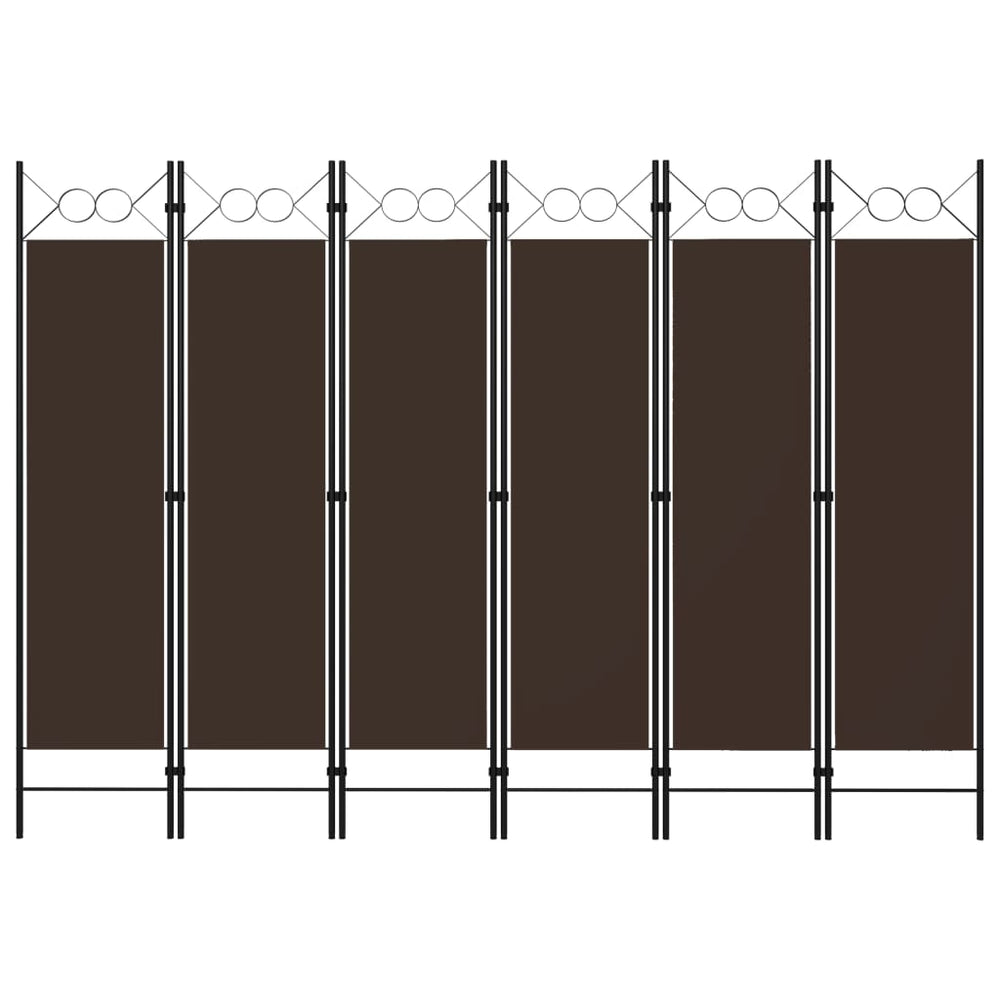vidaXL 3/4/5/6x Panel Room Divider Folding Screen Furniture Multi Colors