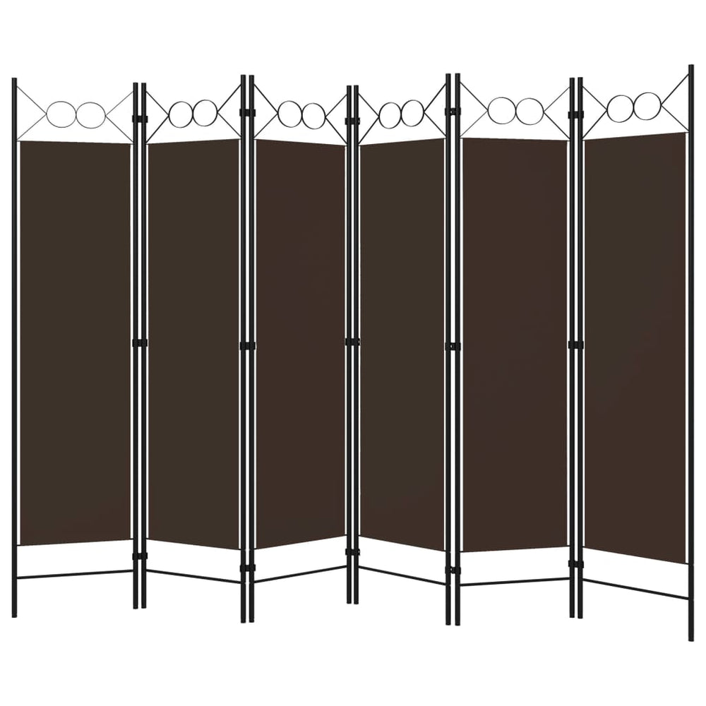 vidaXL 3/4/5/6x Panel Room Divider Folding Screen Furniture Multi Colors