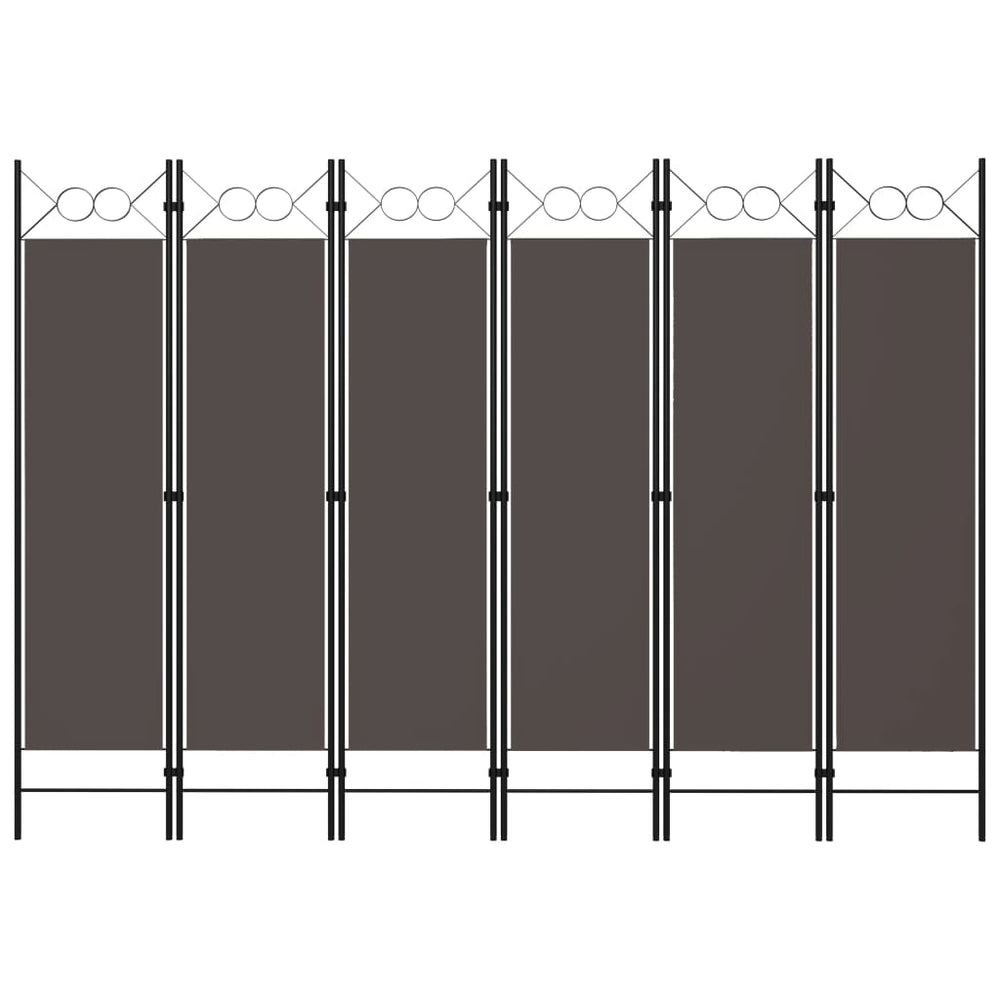 vidaXL 3/4/5/6x Panel Room Divider Folding Screen Furniture Multi Colors