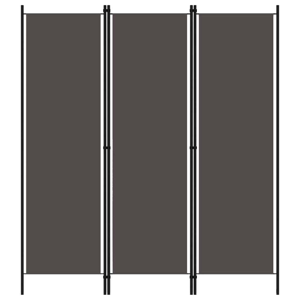 vidaXL 3/4/5/6x Panel Room Divider Folding Panel Rack Furniture Multi Colors