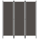 vidaXL 3/4/5/6x Panel Room Divider Folding Panel Rack Furniture Multi Colors