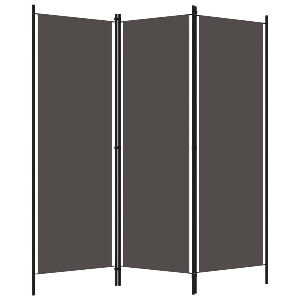 vidaXL 3/4/5/6x Panel Room Divider Folding Panel Rack Furniture Multi Colors