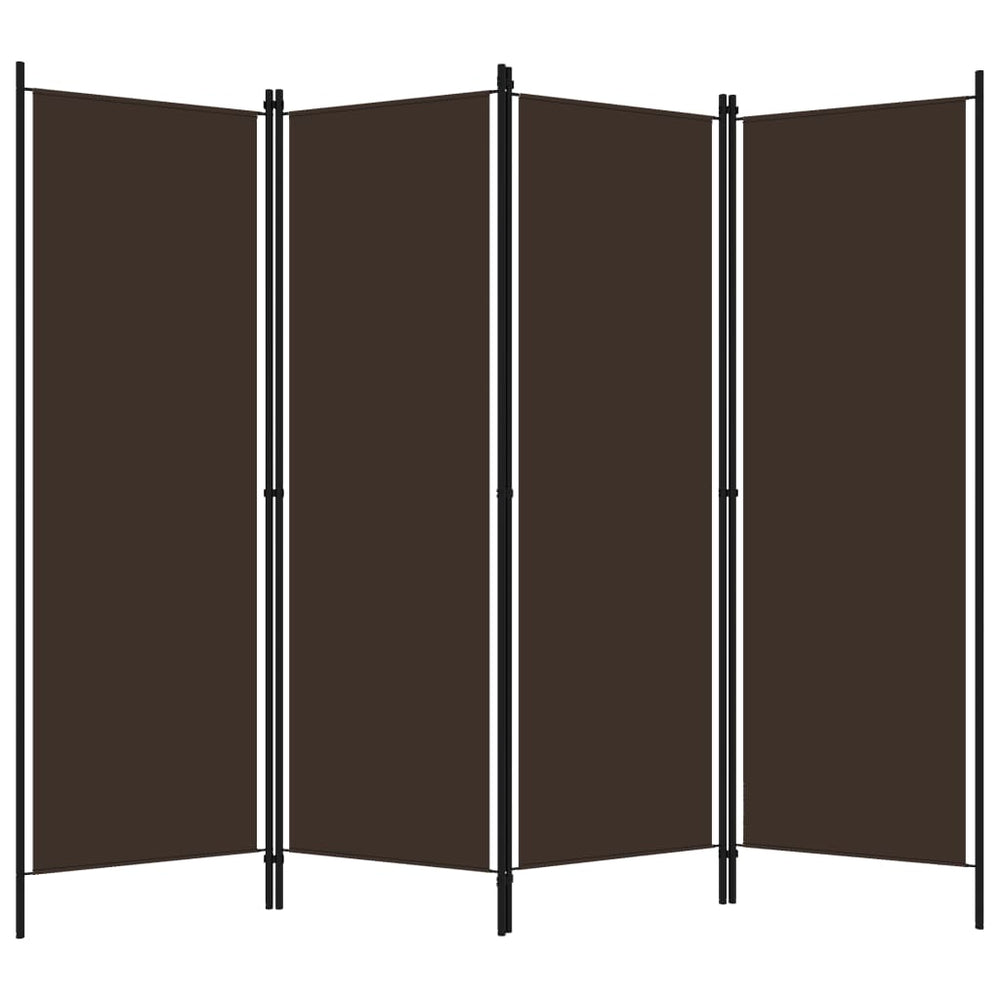 vidaXL 3/4/5/6x Panel Room Divider Folding Panel Rack Furniture Multi Colors