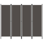 vidaXL 3/4/5/6x Panel Room Divider Folding Panel Rack Furniture Multi Colors