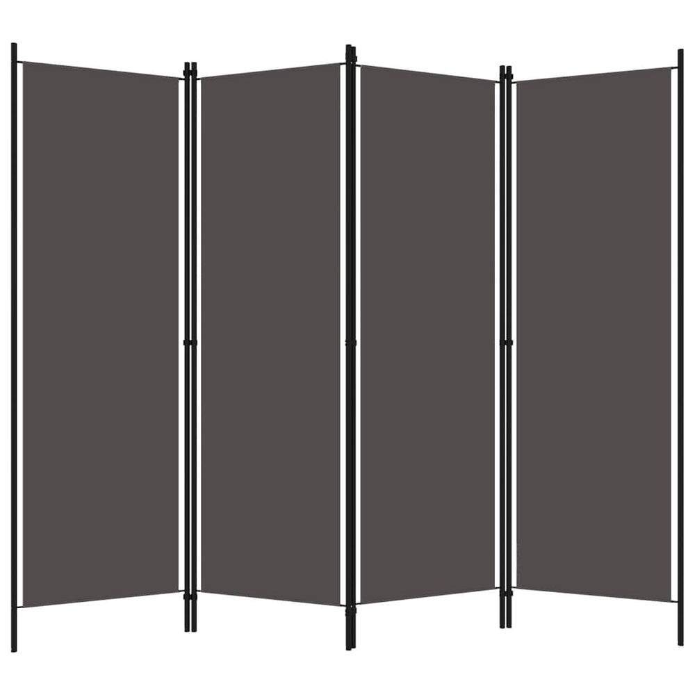 vidaXL 3/4/5/6x Panel Room Divider Folding Panel Rack Furniture Multi Colors