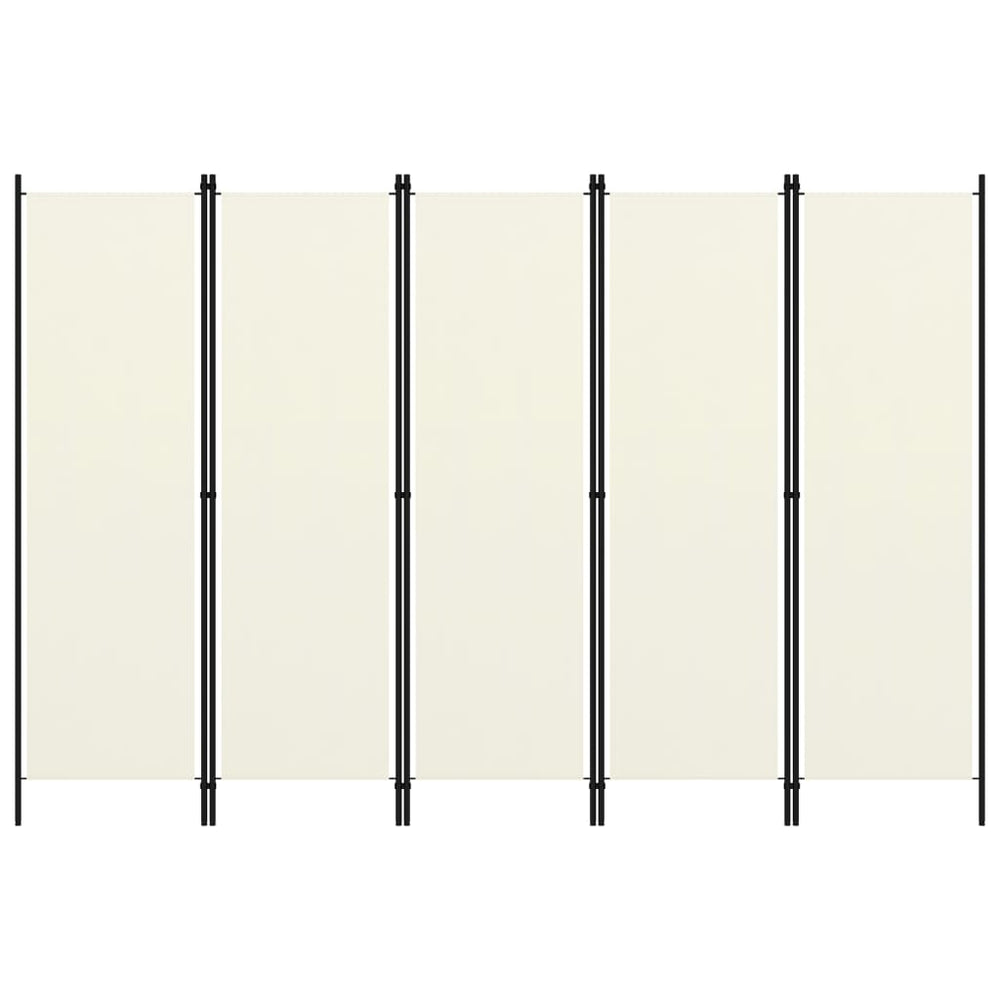 vidaXL 3/4/5/6x Panel Room Divider Folding Panel Rack Furniture Multi Colors