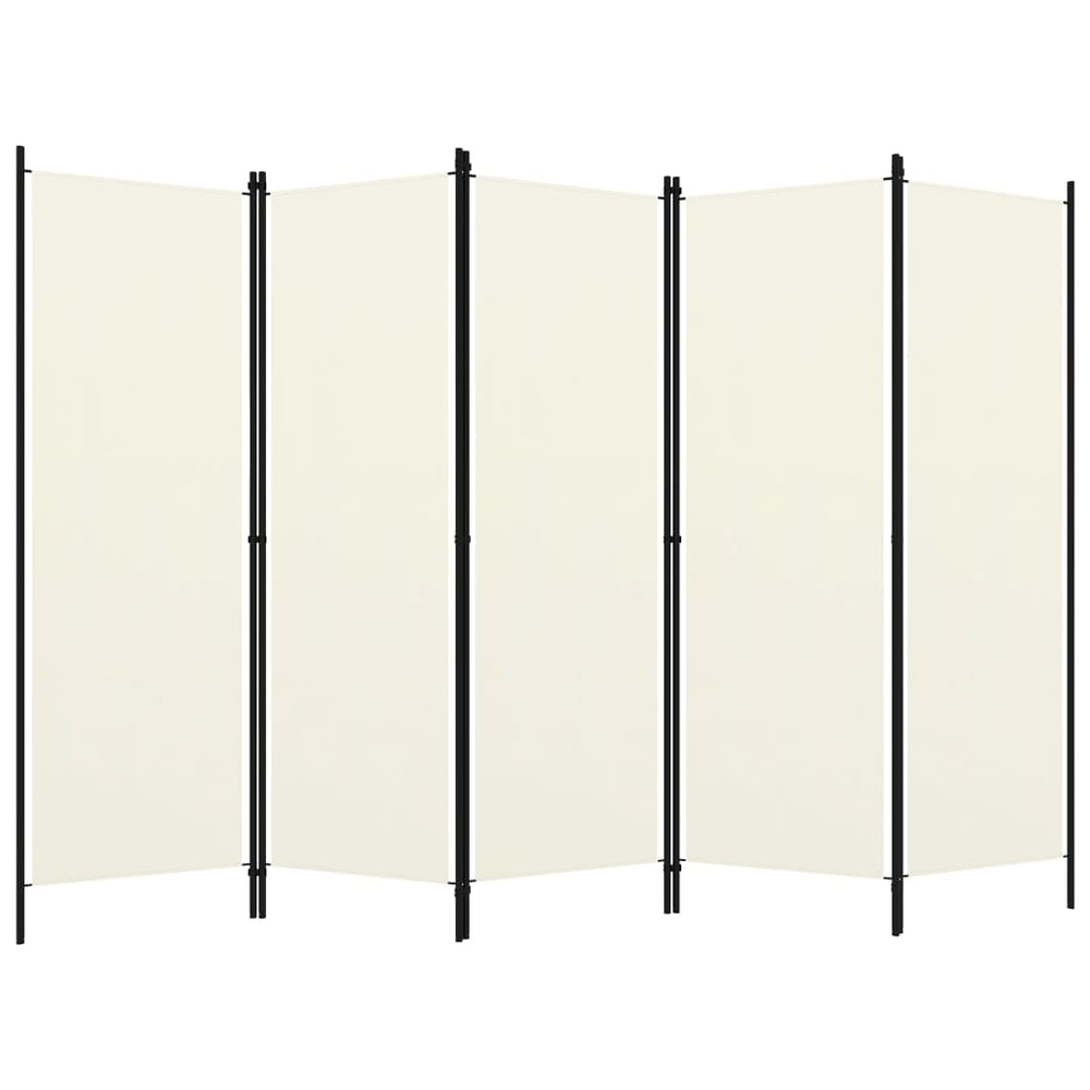 vidaXL 3/4/5/6x Panel Room Divider Folding Panel Rack Furniture Multi Colors