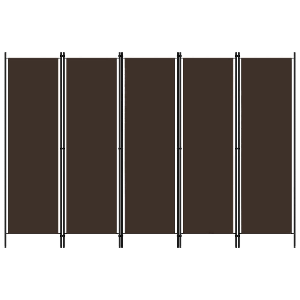 vidaXL 3/4/5/6x Panel Room Divider Folding Panel Rack Furniture Multi Colors