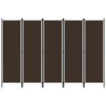 vidaXL 3/4/5/6x Panel Room Divider Folding Panel Rack Furniture Multi Colors
