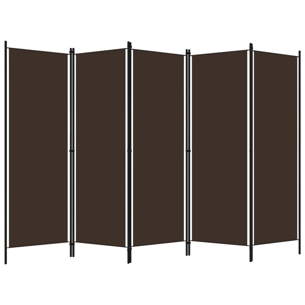 vidaXL 3/4/5/6x Panel Room Divider Folding Panel Rack Furniture Multi Colors