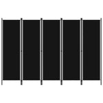 vidaXL 3/4/5/6x Panel Room Divider Folding Panel Rack Furniture Multi Colors