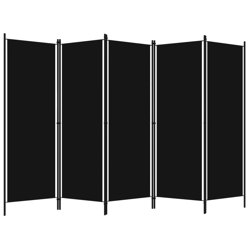 vidaXL 3/4/5/6x Panel Room Divider Folding Panel Rack Furniture Multi Colors