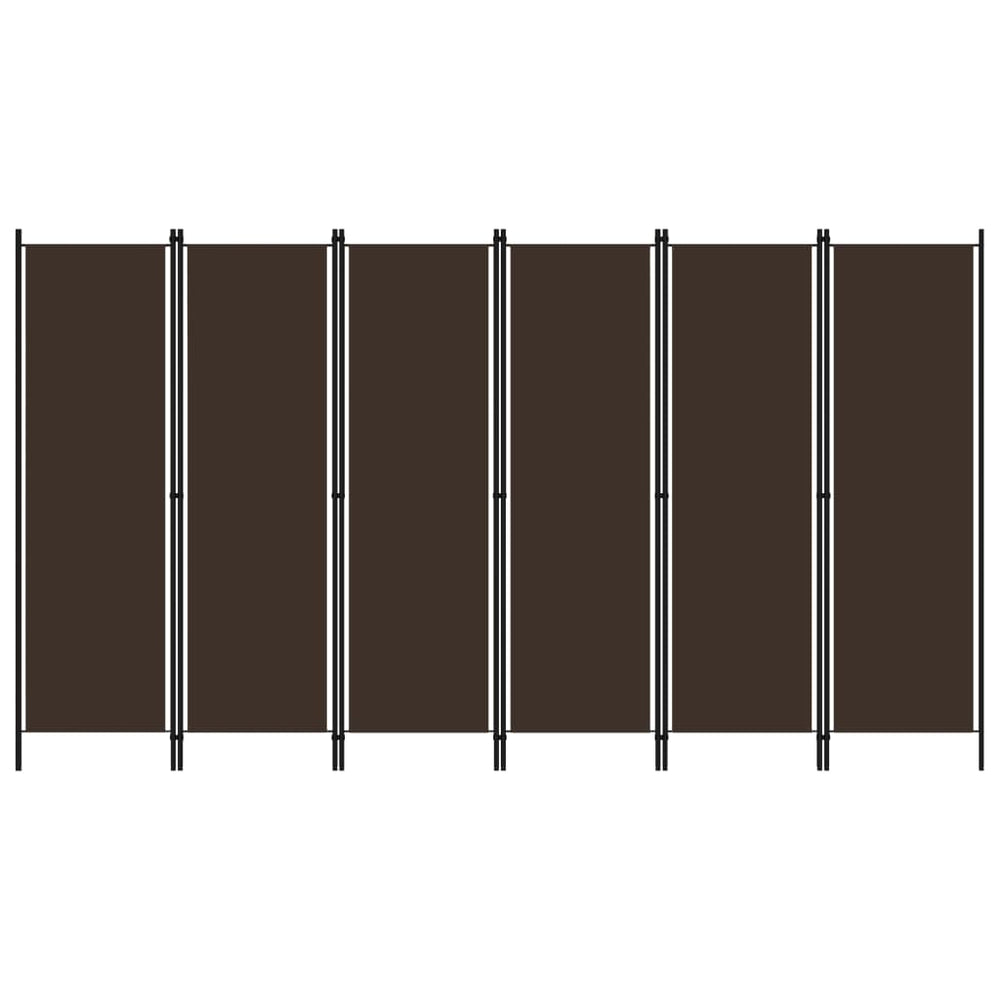 vidaXL 3/4/5/6x Panel Room Divider Folding Panel Rack Furniture Multi Colors