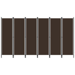vidaXL 3/4/5/6x Panel Room Divider Folding Panel Rack Furniture Multi Colors