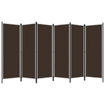 vidaXL 3/4/5/6x Panel Room Divider Folding Panel Rack Furniture Multi Colors