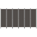 vidaXL 3/4/5/6x Panel Room Divider Folding Panel Rack Furniture Multi Colors