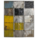 vidaXL Room Divider Multicolor 17.7"x6.7"x65.7" Iron