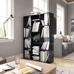 vidaXL Book Cabinet/Room Divider Chipboard Stand Highboard Room Multi Colors