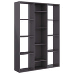 vidaXL Book Cabinet/Room Divider Chipboard Stand Highboard Room Multi Colors
