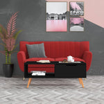 vidaXL Coffee Table Chipboard Home Side Couch Table Furniture Multi Colors