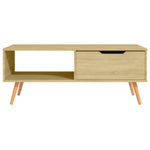 vidaXL Coffee Table Chipboard Home Side Couch Table Furniture Multi Colors