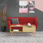 vidaXL Coffee Table Chipboard Home Side Couch Table Furniture Multi Colors