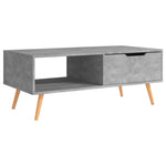 vidaXL Coffee Table Chipboard Home Side Couch Table Furniture Multi Colors