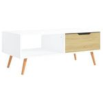 vidaXL Coffee Table Chipboard Home Side Couch Table Furniture Multi Colors