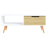 vidaXL Coffee Table Chipboard Home Side Couch Table Furniture Multi Colors