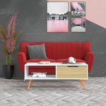 vidaXL Coffee Table Chipboard Home Side Couch Table Furniture Multi Colors